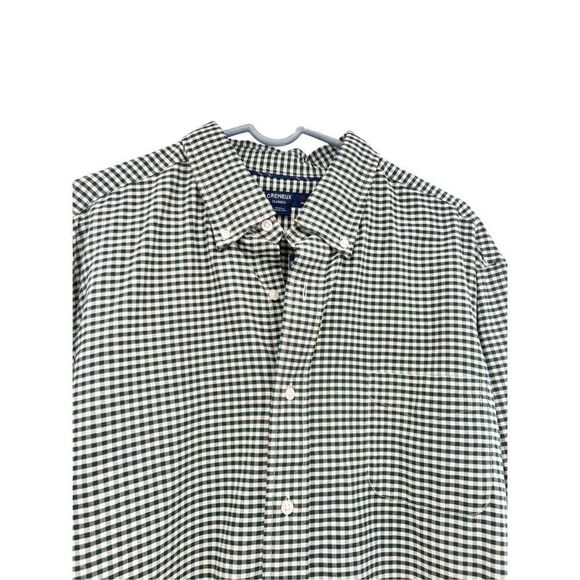 Cremieux  long sleeve black and white button down. Size XL - Picture 5 of 13